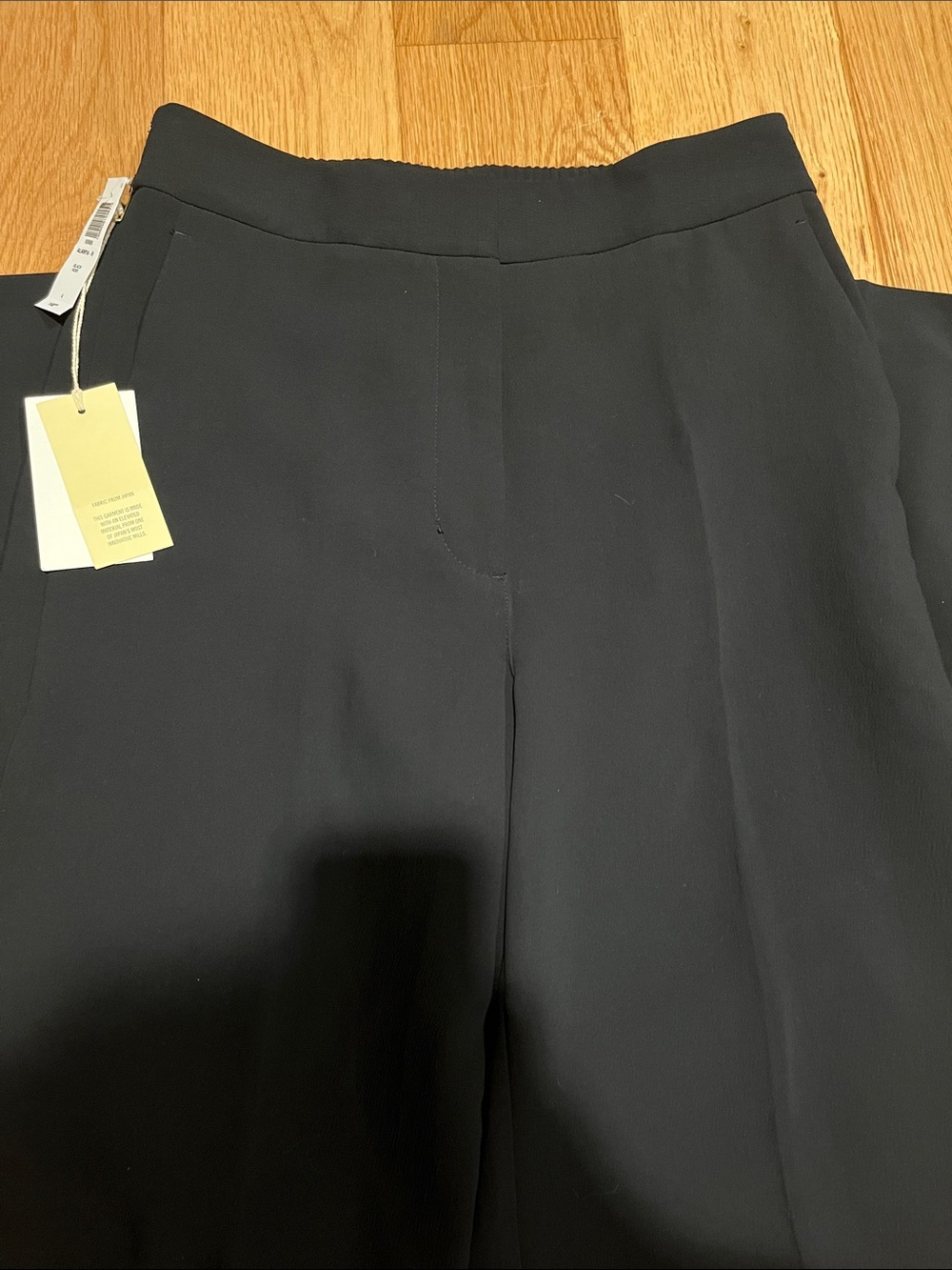 Aritzia NWT Wilfred Alanya Pants in Crepette - Black - Picture 4 of 7